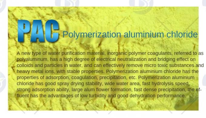 Floculante do cloreto de Polyaluminum com o cloreto industrial de Wastewater Treatment 26%PAC Polyaluminum do agente da precipitação