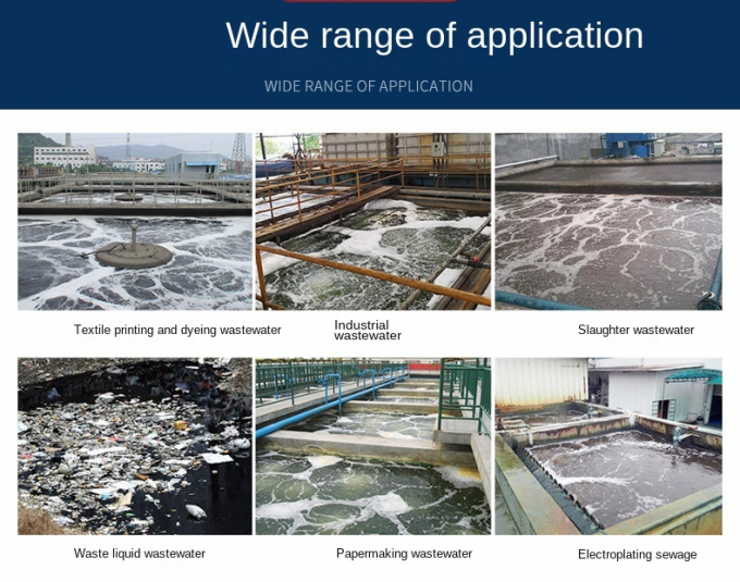 Tratamento de esgotos doméstico das águas residuais industriais do removedor da degradação do nitrogênio da amônia