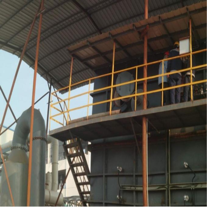 Industriais perigosos desperdiçam o incinerador do gás sem fumaça para 25000 N M3/H 0