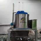 máquina de fatura de gelo industrial do floco 5tons para a preservação refrigerando da pesca