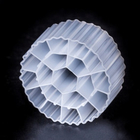 Meios de filtro de Mbbr para a cultura aquática: tamanho de 10*7mm, cor branca