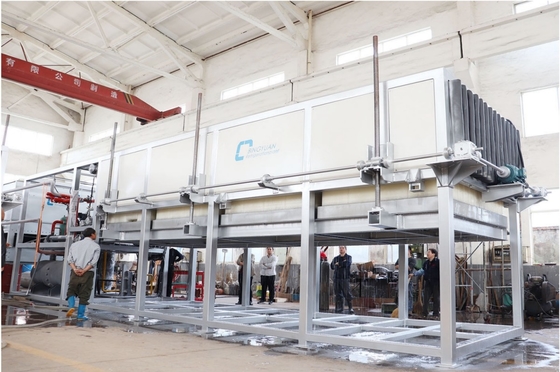 máquina de gelo do bloco 2T que faz para o tipo comercial refrigerando direto da máquina do bloco de gelo dos refrigeradores