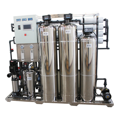 o sistema da osmose reversa 2000L/Hr remove o sal TDS de 98% para a fonte bebendo