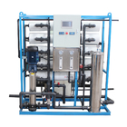 Água automática do RO do controle do PLC que refina o sistema 4000L/H para a fonte de água do hotel