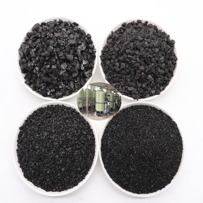 Carvão vegetal 100% ativado granulado preto da pureza 64365-11-3