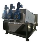 Tratamento de águas residuais de secagem da imprensa de parafuso da máquina da lama do parafuso