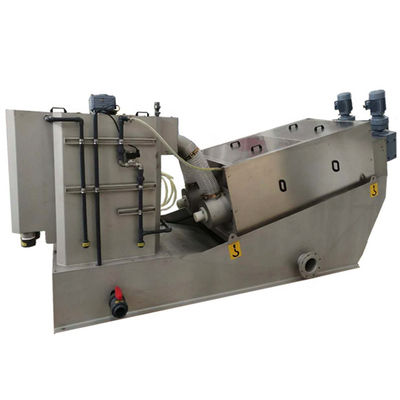Economia de energia de secagem da máquina da lama do parafuso do tratamento da água da indústria de Automati