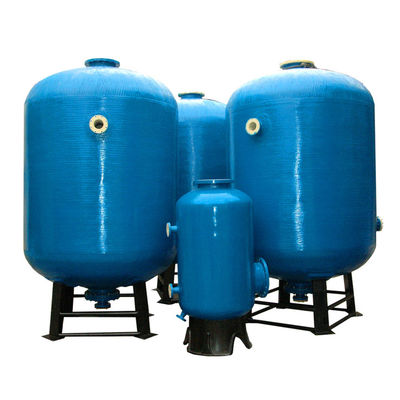 Cor do azul do tanque de armazenamento da água do tanque da embarcação de pressão do RO do tratamento da água FRP