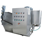 Imprensa de parafuso automática de secagem das águas residuais da máquina da lama do tratamento de esgotos